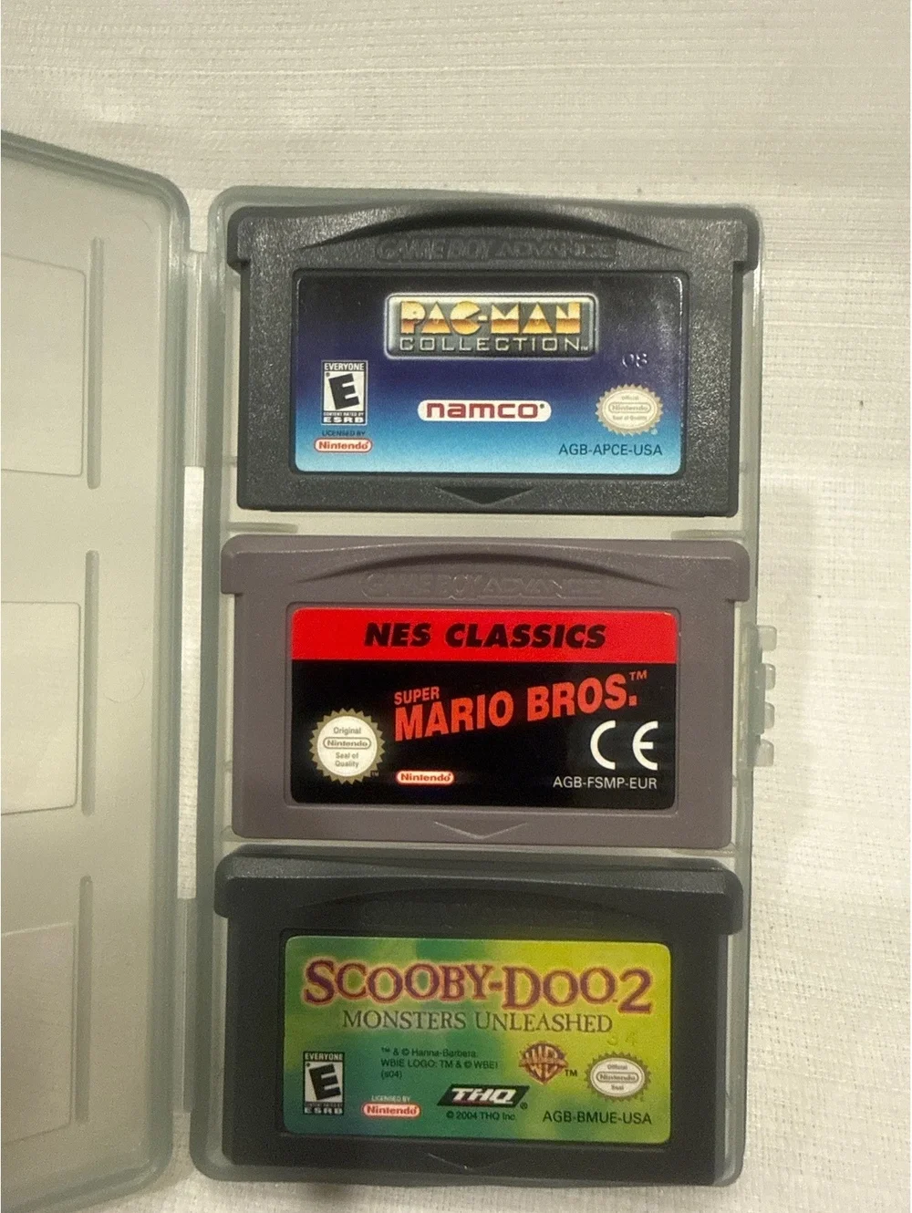 Cobalt Nintendo Game Boy Advance SP Handheld with OEM Charger and 9 Games Tested